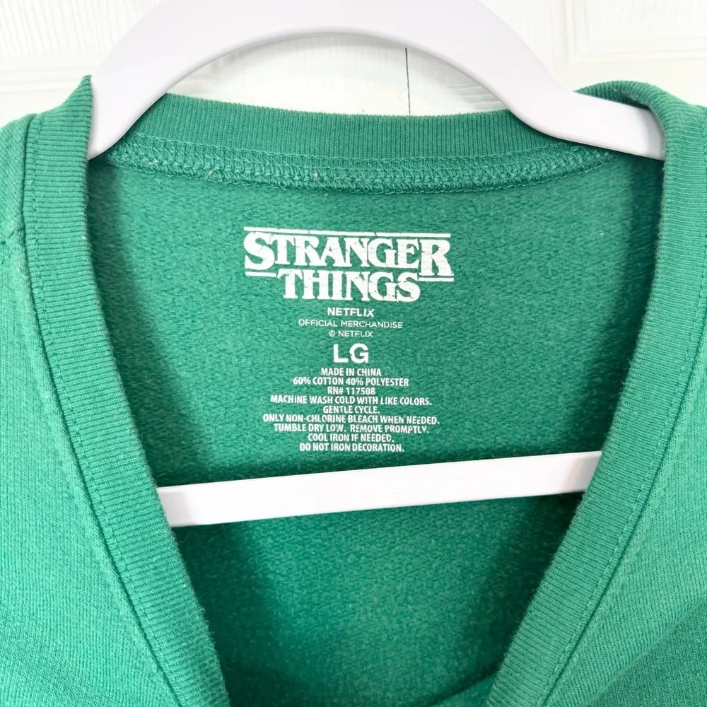 Stranger Things Camp Know Where Crewneck Sweatshirt - BoxLunch Exclusive LARGE - Image 5