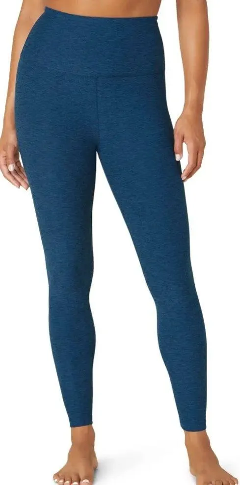 Beyond Yoga Spacedye Caught in the Midi High Waisted Legging Celestial Blue - Image 1