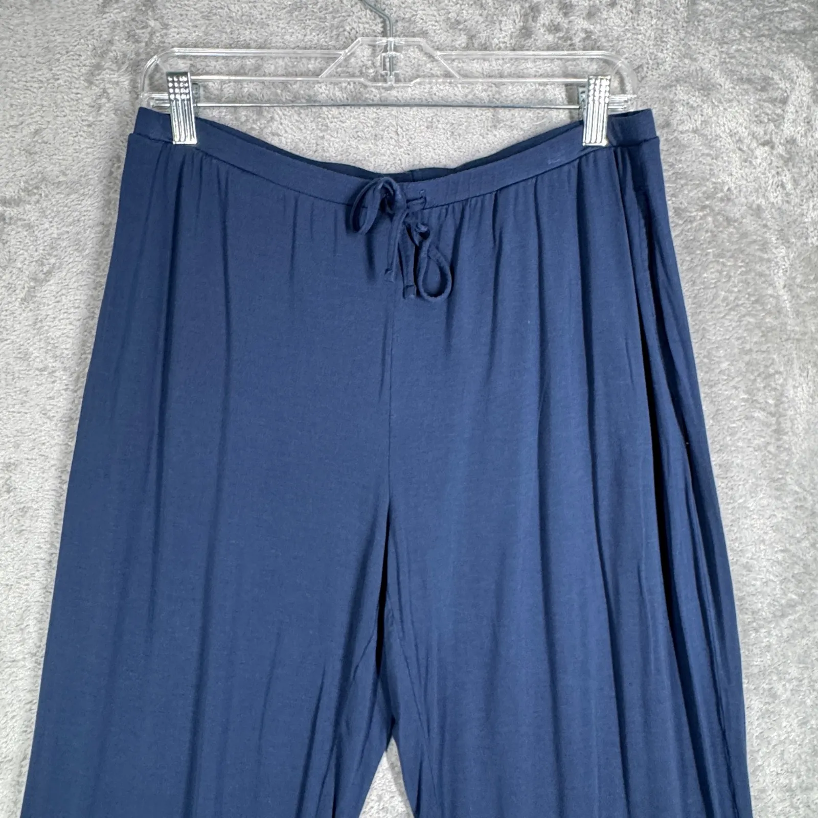 Tommy John Womens Lounge Pants Size L Blue Micro Modal Blend Pajama Bottoms Size L - Image 4