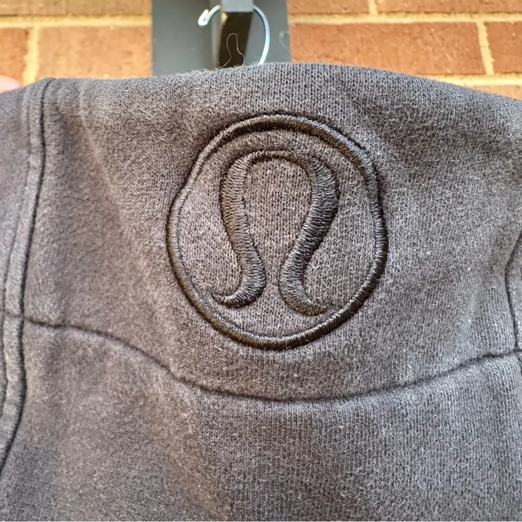 Lululemon Scuba Hoodie *Light Cotton Fleece (First Release) Size 8 Black - Image 8