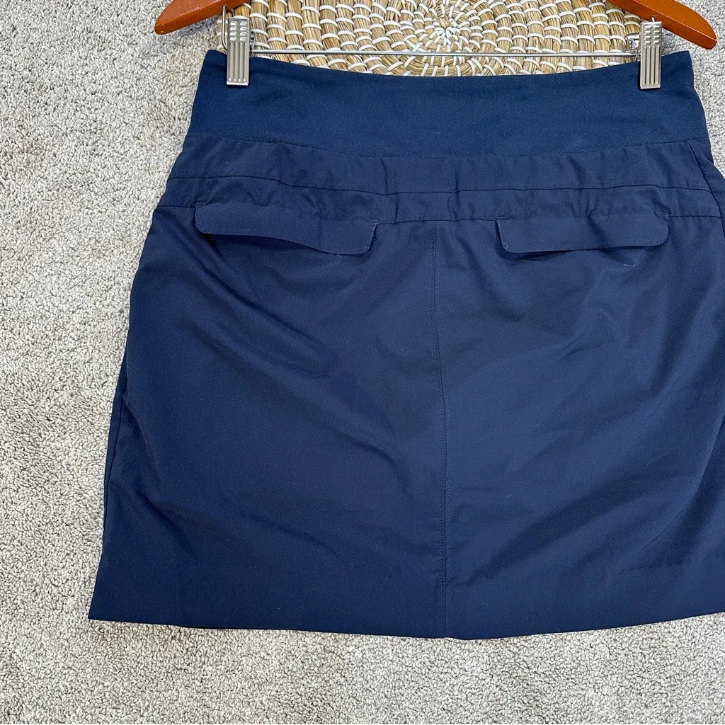Athleta Women’s Soho Skort Skirt Pull On Mid Rise Outdoor UPF 50+ in Navy 10 - Image 7