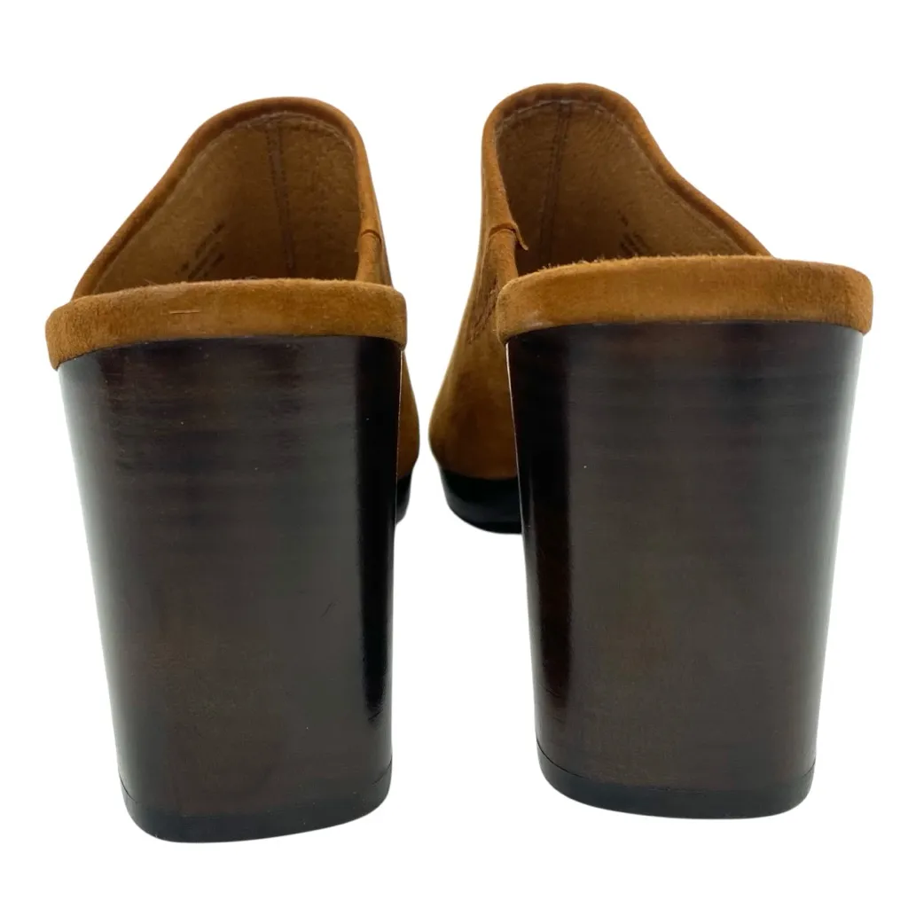 Frye Blake Mule Suede Leather Open Toe Sandals - Image 8