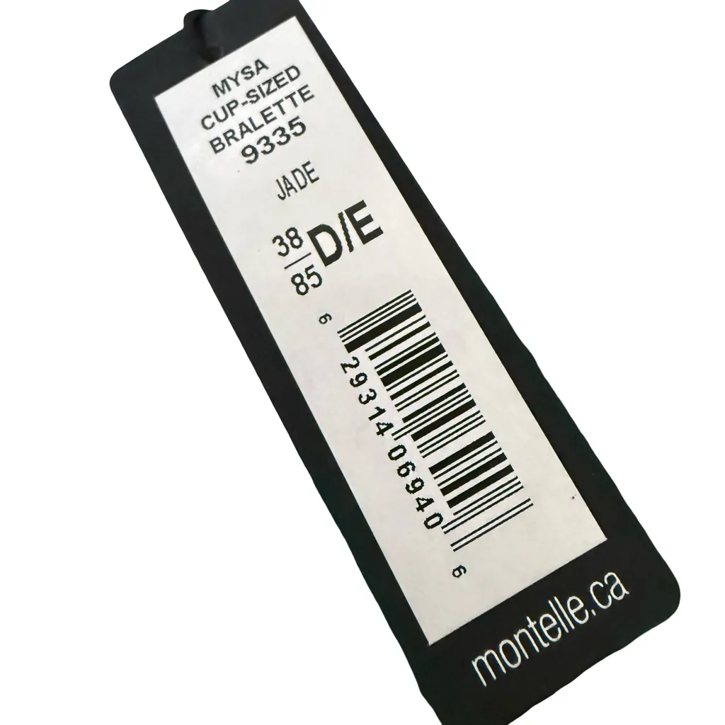 Montelle Mysa Cup Sized Bralette SZ 38D/E NEW Green - Image 6