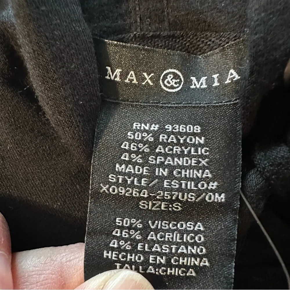 Black Hoodie Sweatshirt - Image 4