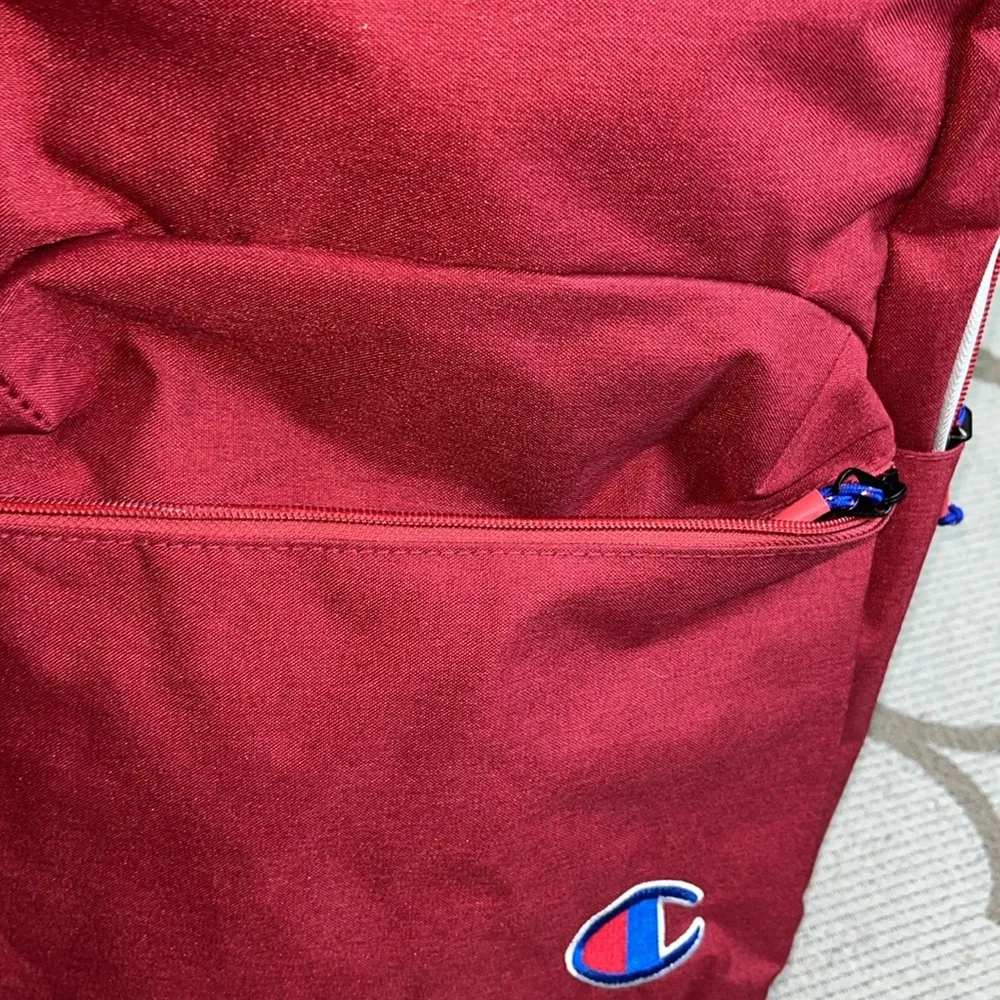 Champion CS1002 21L Performance Laptop Student Travel Multi-Purpose Backpack Red - Image 11