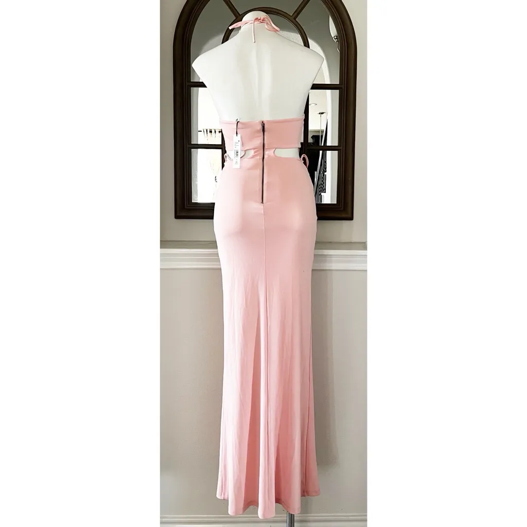 Alice + Olivia Marguerite Cutout Dress in English Rose/Pink, Size 2, NEW w/Tag - Image 7