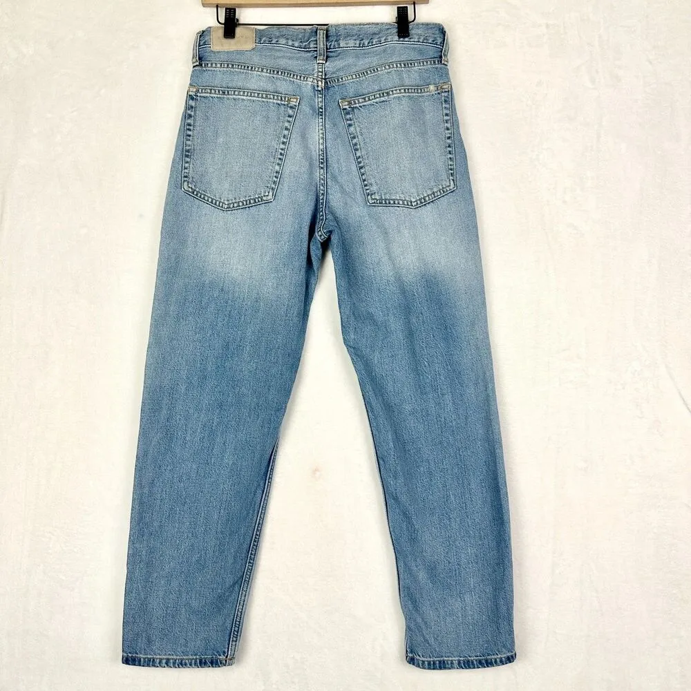 Everlane The Summer Slouch Jean Size 27 Boyfriend High Rise Organic Cotton - Image 4