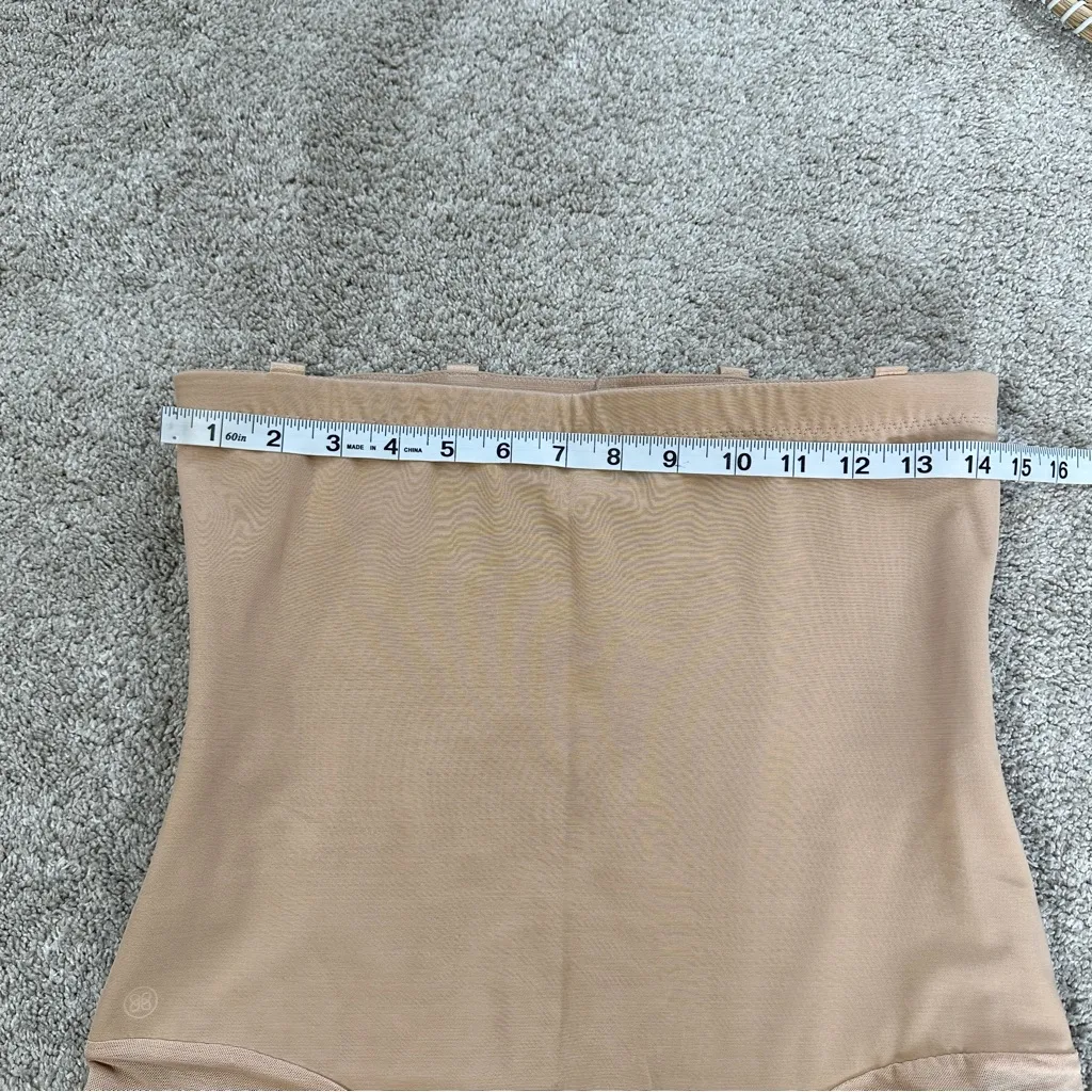 Honeylove Women’s SuperPower High Compression Breathable Sculpt Shorts Sand XL - Image 9