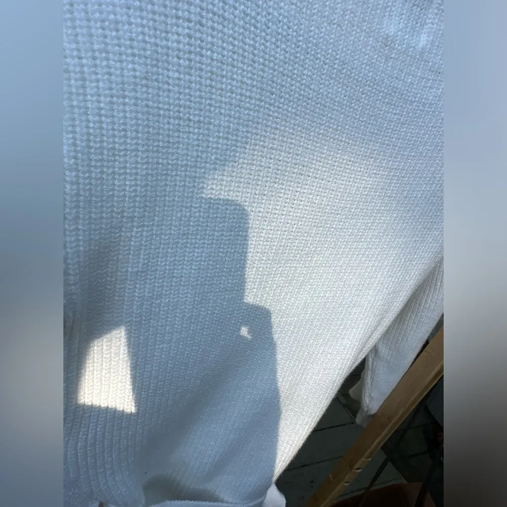 Princess Polly White Wrap Sweater Dress - Image 2