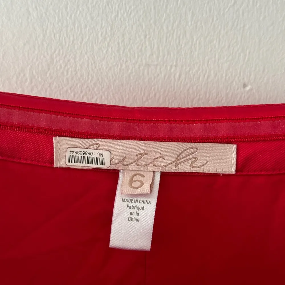 Hutch  Red Straplesss High Low Bubble Gown 6 - Image 9