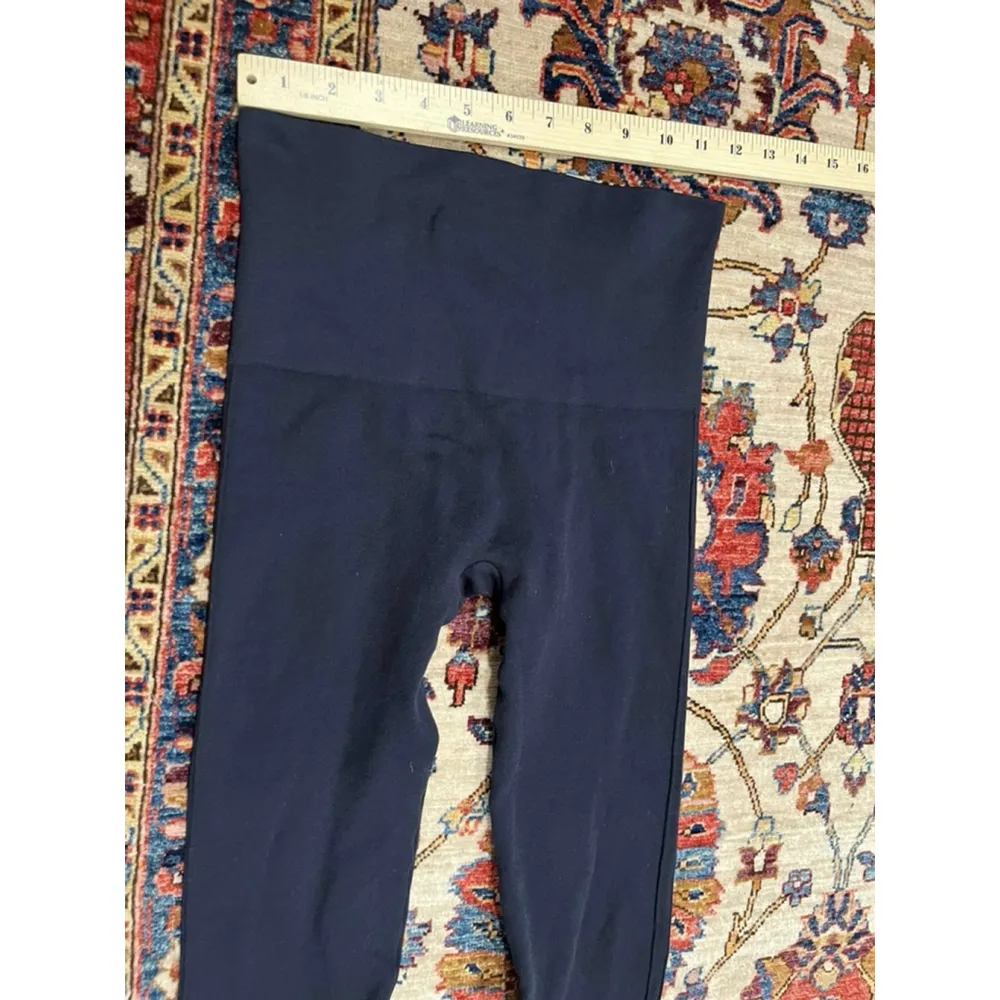 Women’s Spanx Black Pull on High Waisted Slimming Tight Leggings Size Small - Image 4