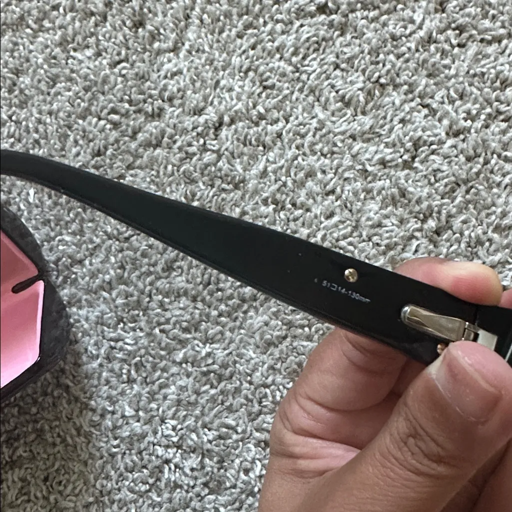 Bebe Glossy Black Eyeglasses with Case - Image 6