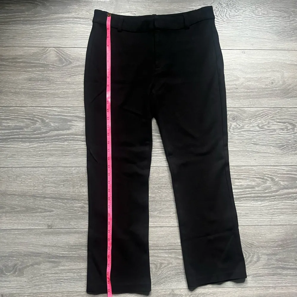 Madewell Knit Black Career Work Office Business Trouser Pants Size 6 - Image 6