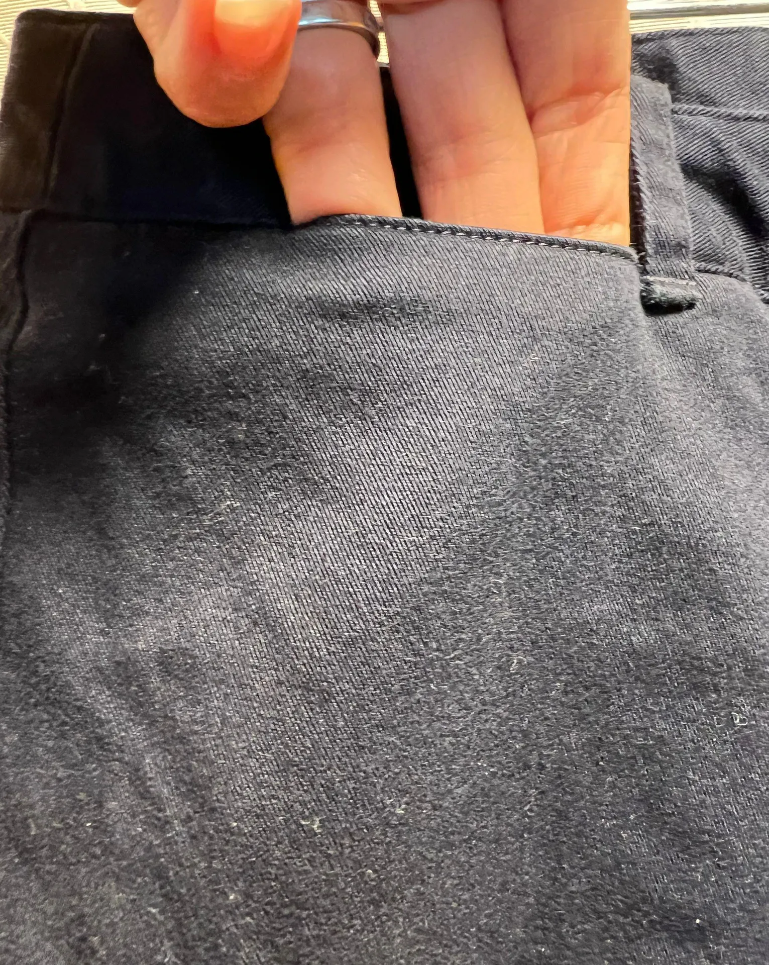 Blue Casual Work Dress Pants  - Image 2