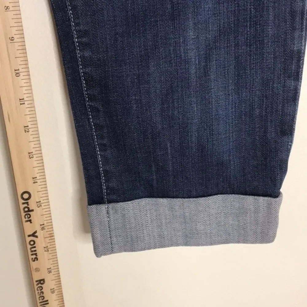 AG Adriano Goldschmied the liberty entourage ladies denim long jort shorts - Image 7