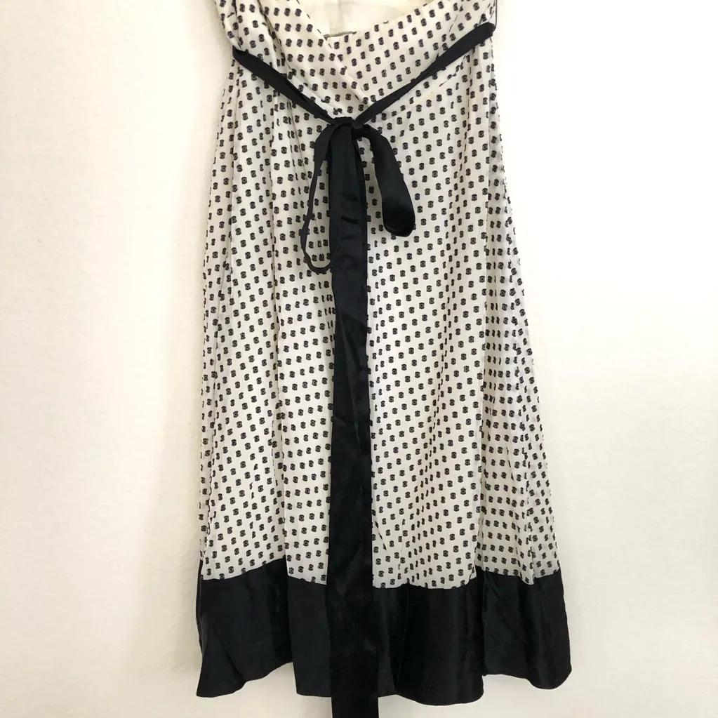 BCBGMAXAZRIA  Silk polka dot halter dress - EUC!! 2 - Image 6