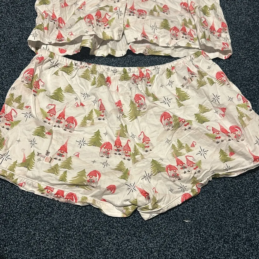 Night Sweet thing Christmas Pajamas White Size XL - Image 8