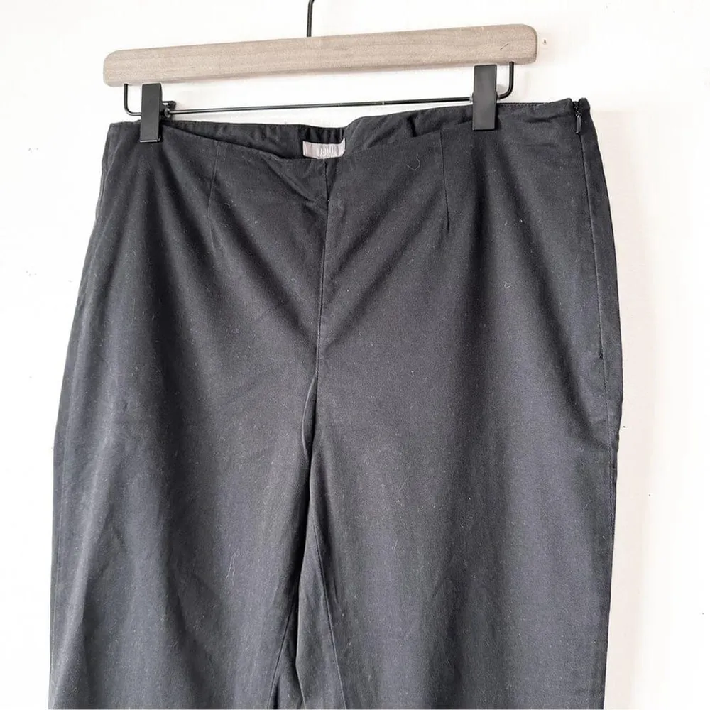 J. Jill Black Stretch Slim Ankle Pants Size 8 Cotton Blend - Image 2