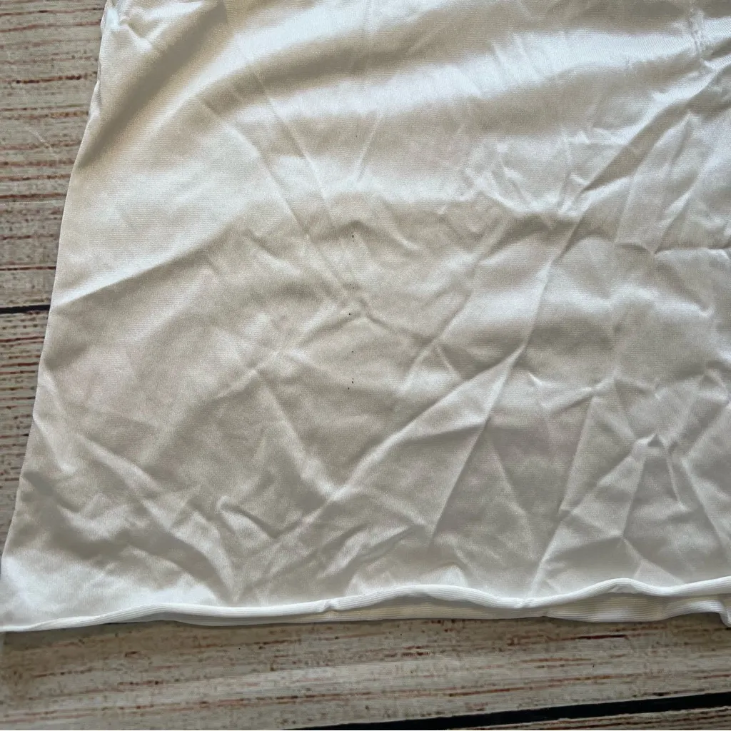 Vintage 90s Vanity Fair Lace Camisole Top Womens Large‎ 40/46 Lingerie USA Ivory - Image 7