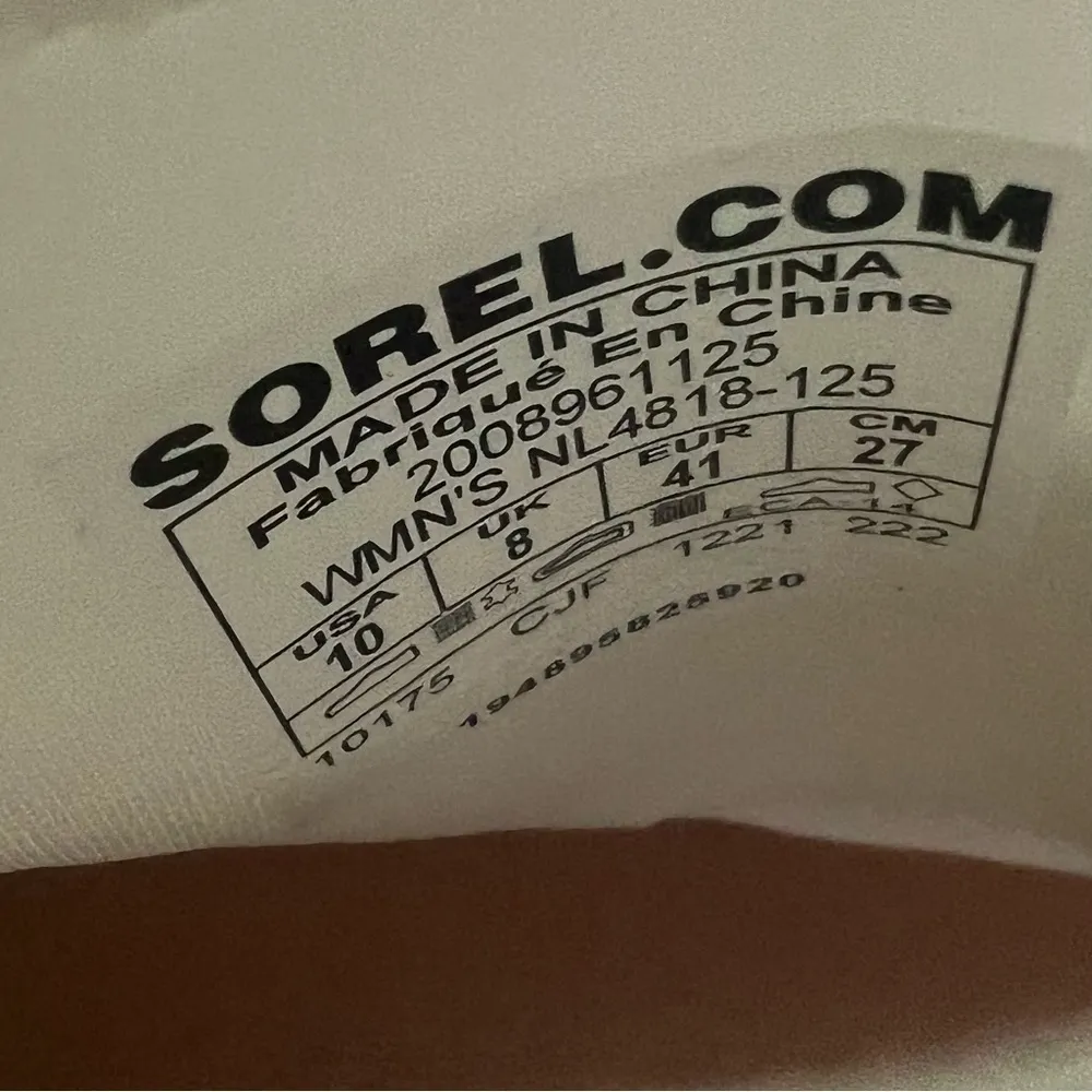 Sorel Explorer Defy Women's Midi Slip On Sneaker NEW Size 10 SKU#2509 - Image 7