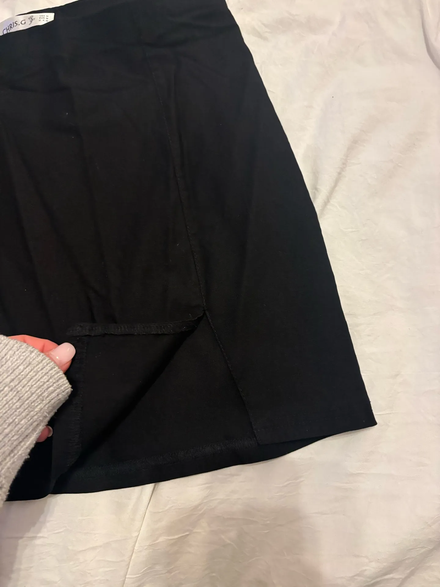 Black mini skirt Size M - Image 3