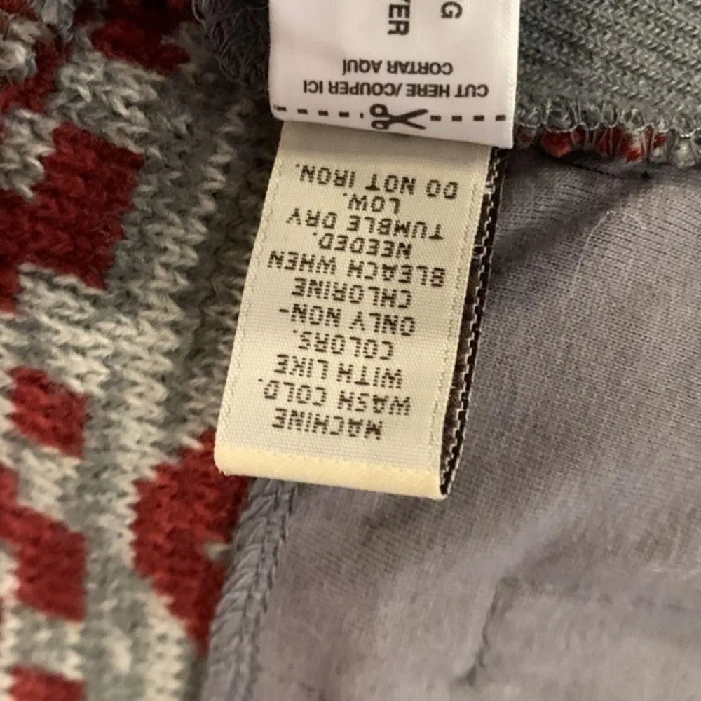 NWT Ruff Hewn fleece and sweater knit full zip vest M - Image 11