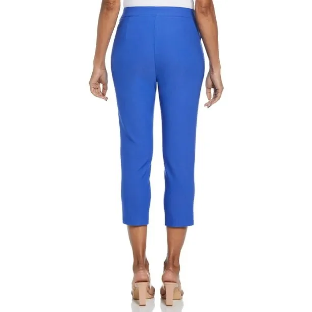 Rafaella Women's Stretch Capri Pant Blue. Size 18 - Image 6