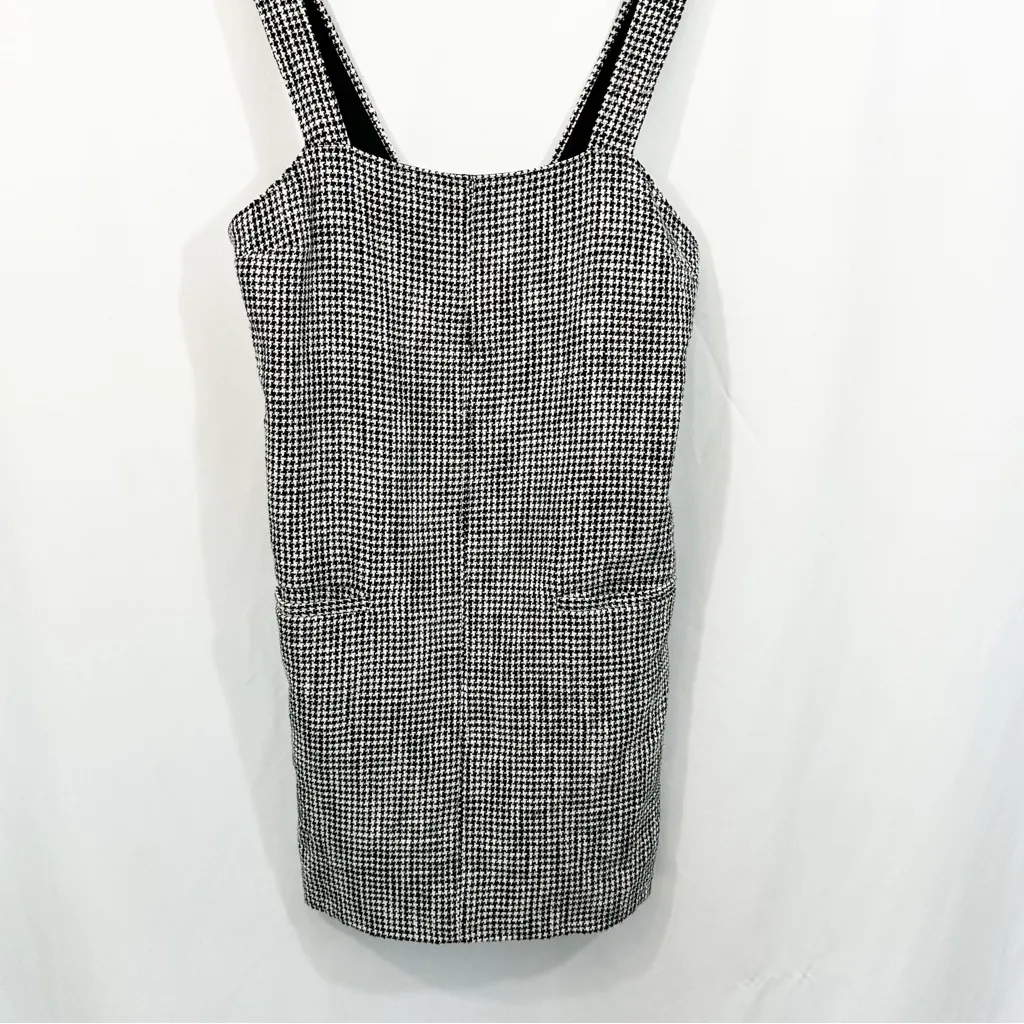 Abercrombie and Fitch Houndstooth Plaid Jumper Dress - Image 4