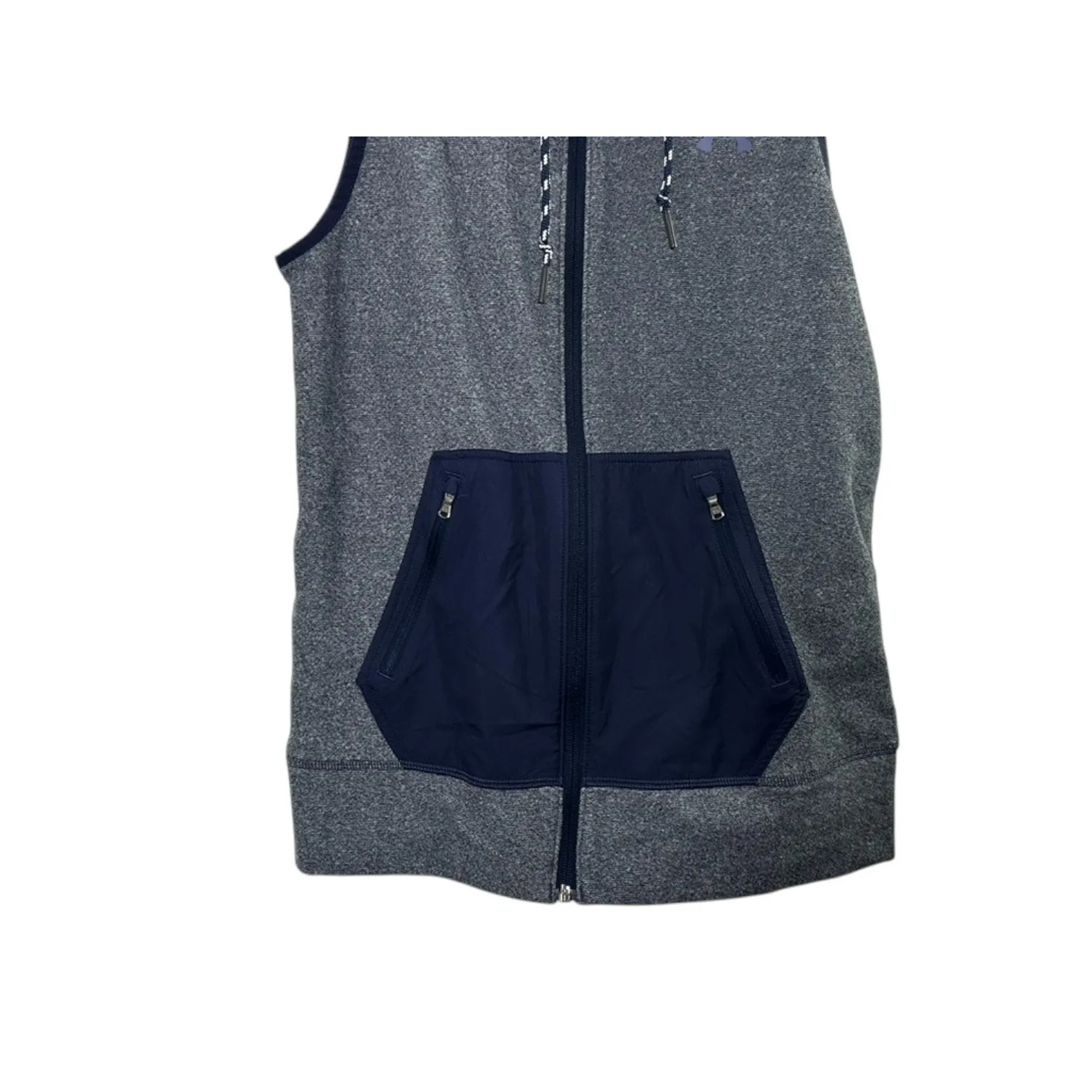 Under Armour ColdGear Blue Survivor Hybrid Full Zip Vest  Women's XS - Image 4