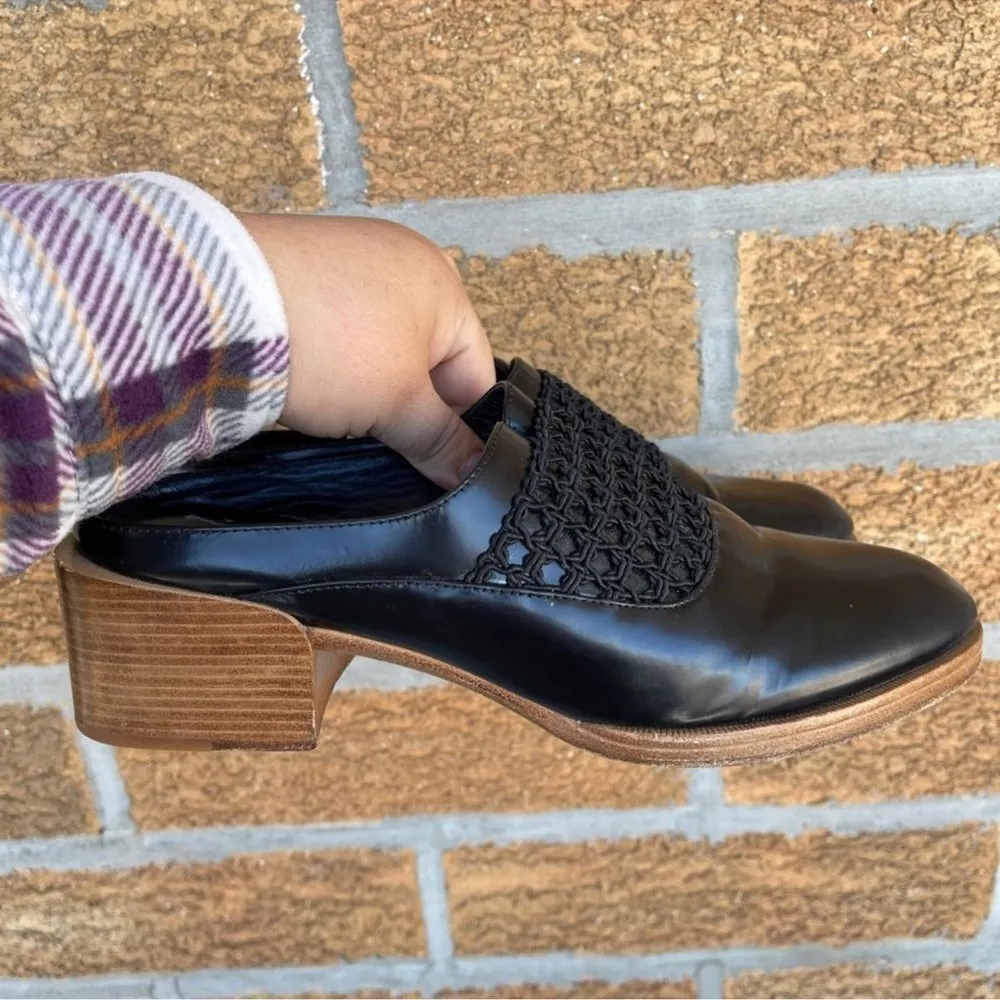 3.1 Phillip Lim Claridge Leather Mules Sz 38 - Image 10