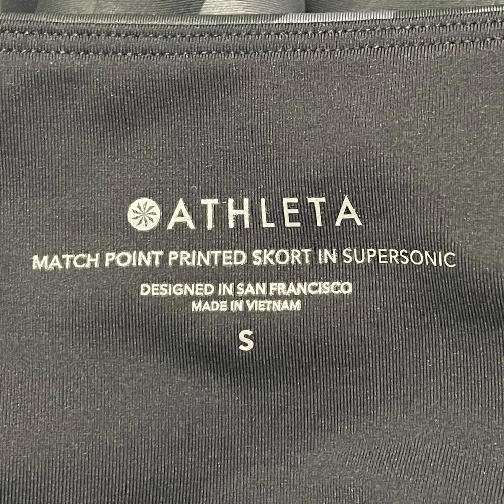 Athleta Match Point Printed Skort in Supersonic - Black Camo - Small - Image 14