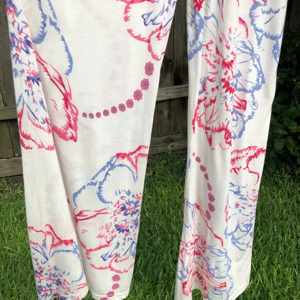 RAGA Daisy Daze Floral Jumpsuit Overalls M - Image 6