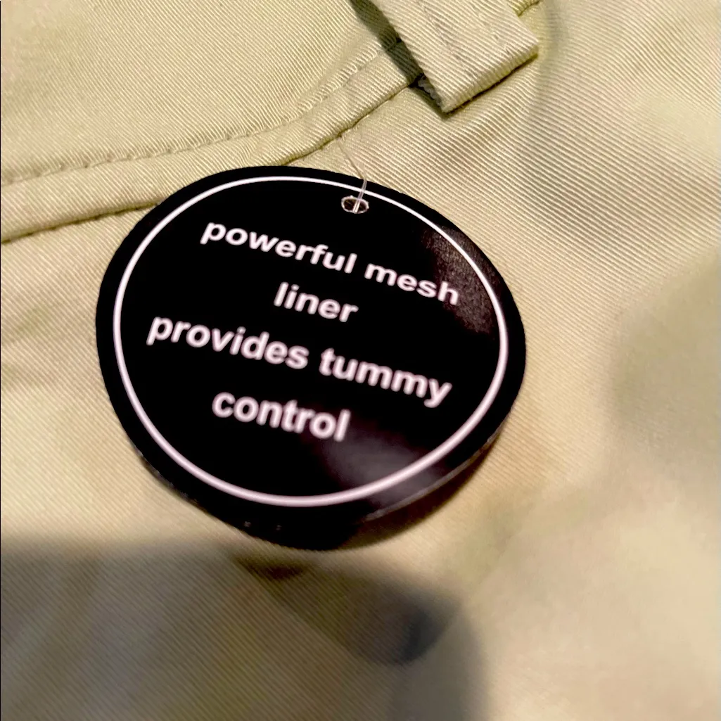 Tummy Control Capris lime green - Image 3