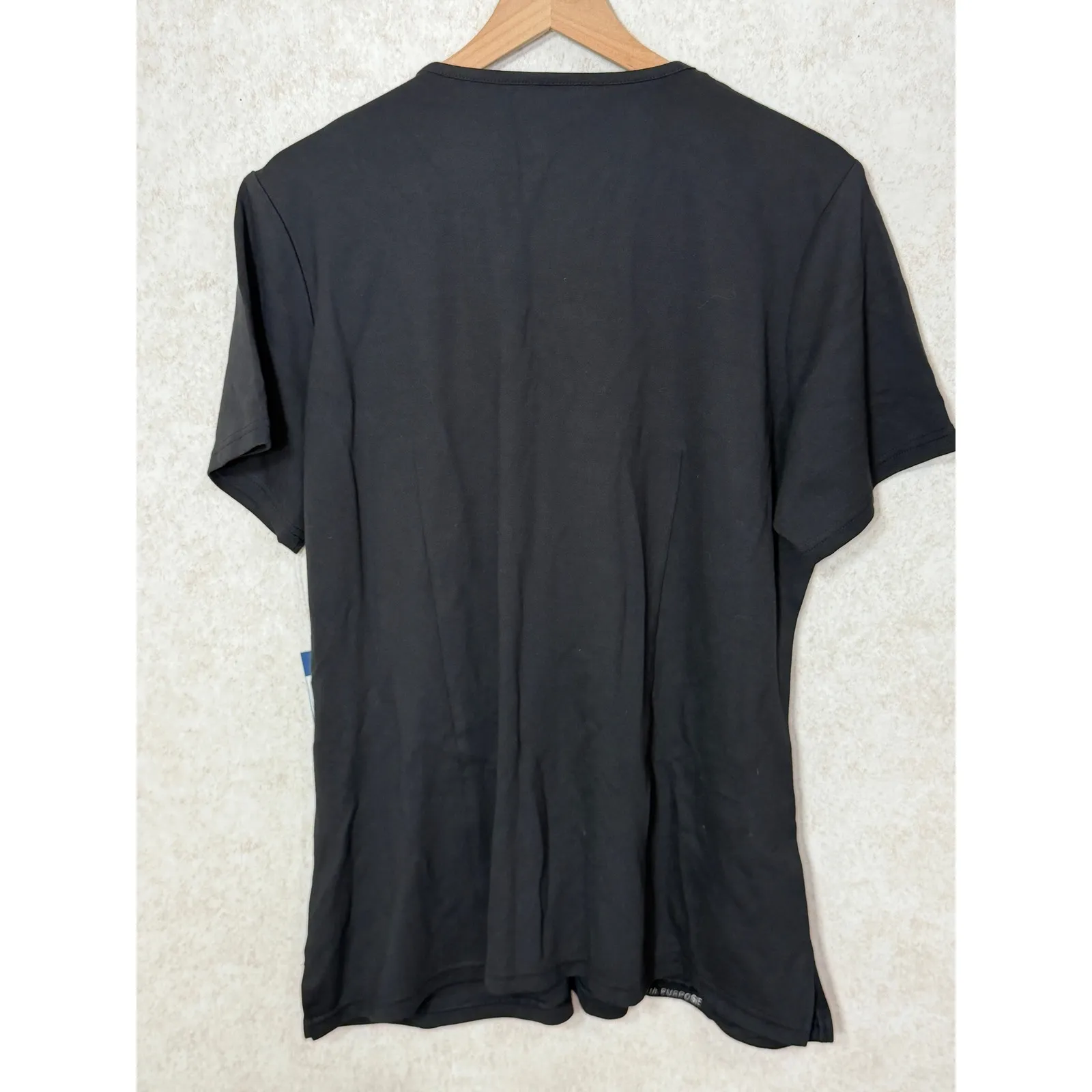 JAANUU Womens Black V Neck Scrub Top Short Sleeve 1X NWT Nursing Medical Office - Image 8