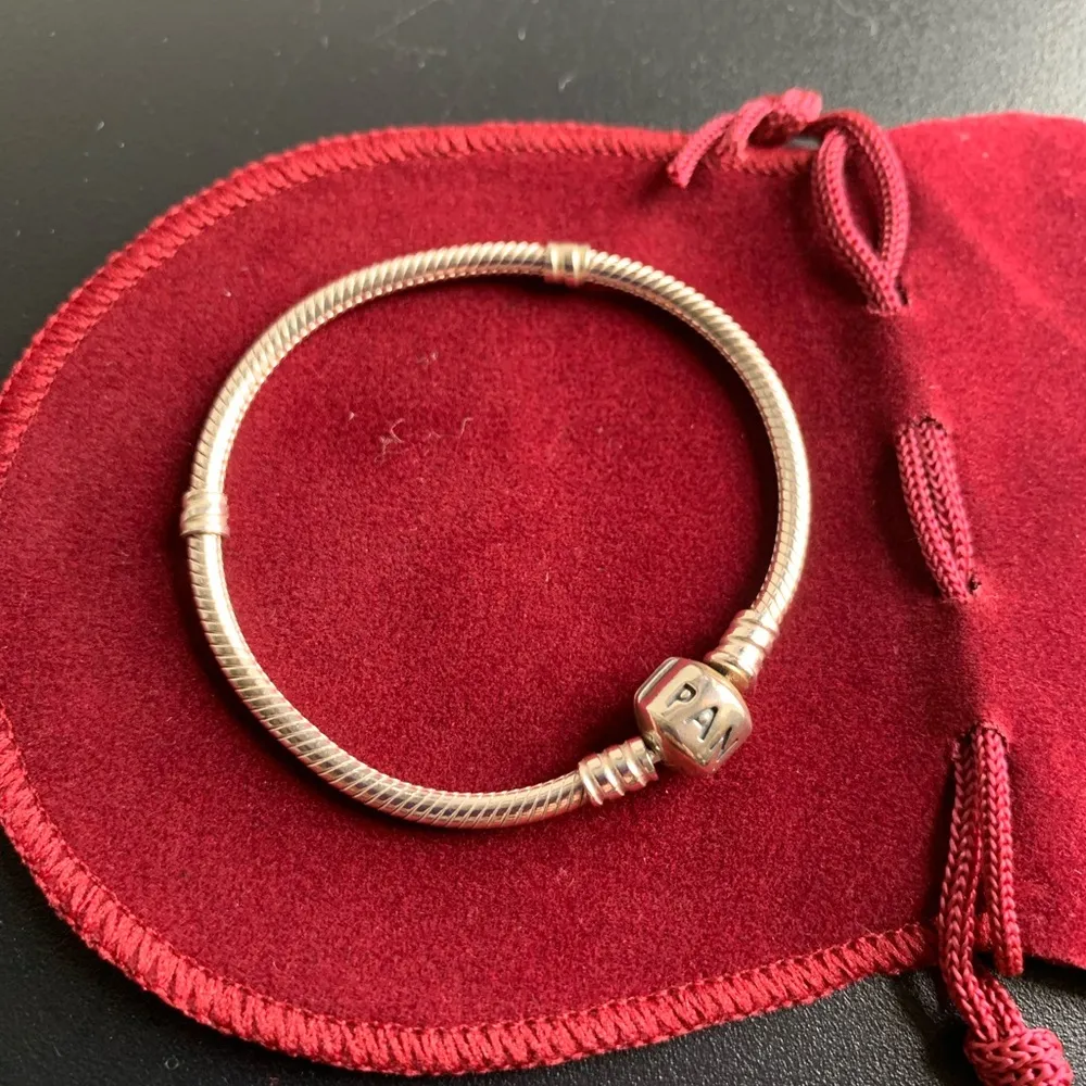 Pandora  Silver Snake Chain Bracelet - Image 3