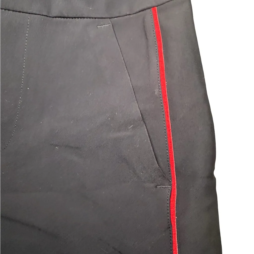 Athleta Stellar Novelty Trouser Stretch Ankle Pants Black Size 00 Travel Casual - Image 7