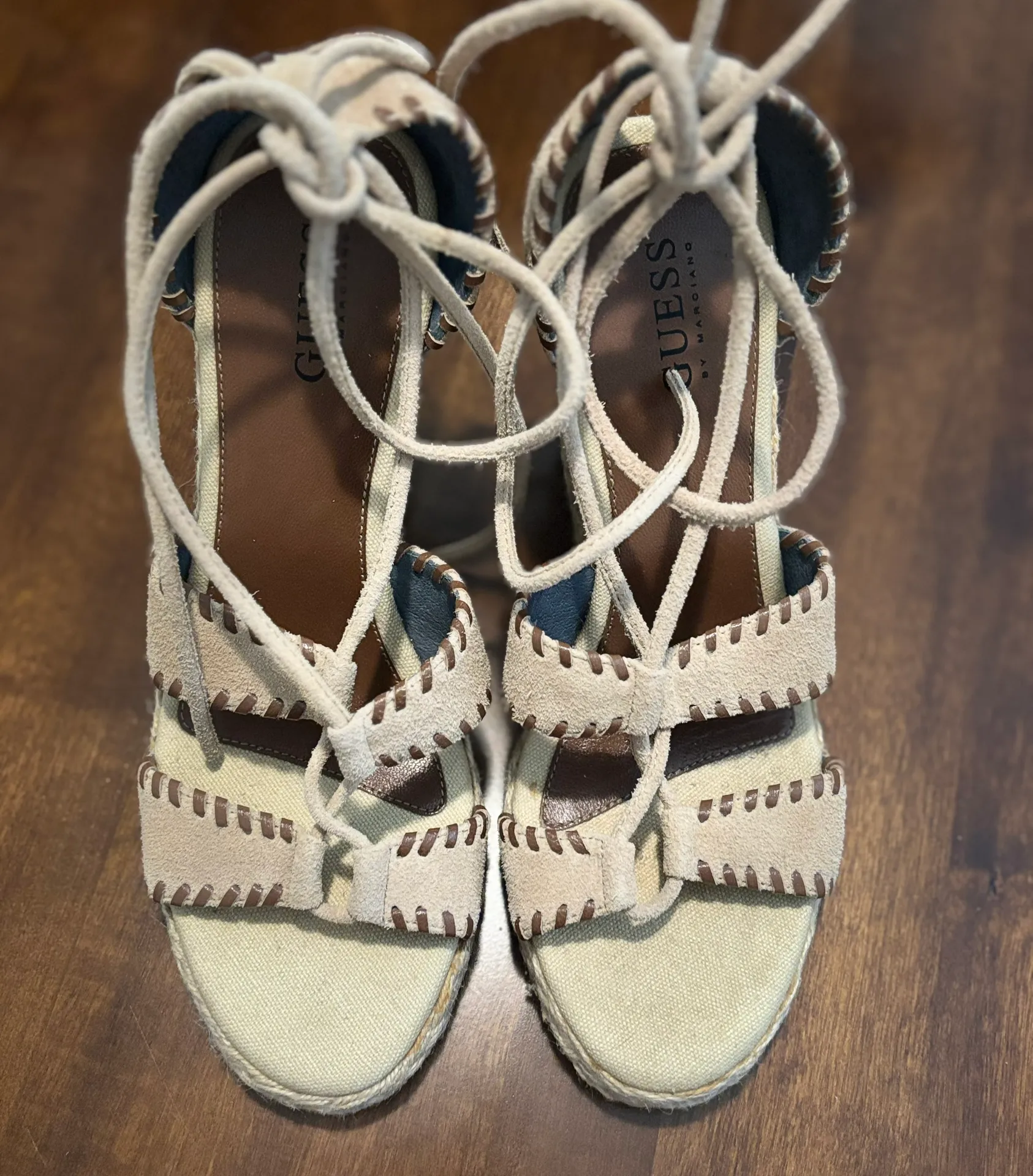 Guess Wedge Platform Sandal - Image 3