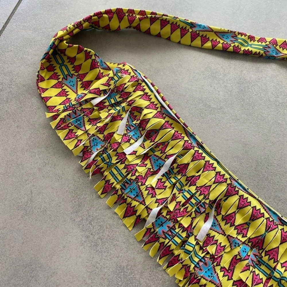 Beach Riot‎ Bandeau Fringe Bikini Top - Image 3