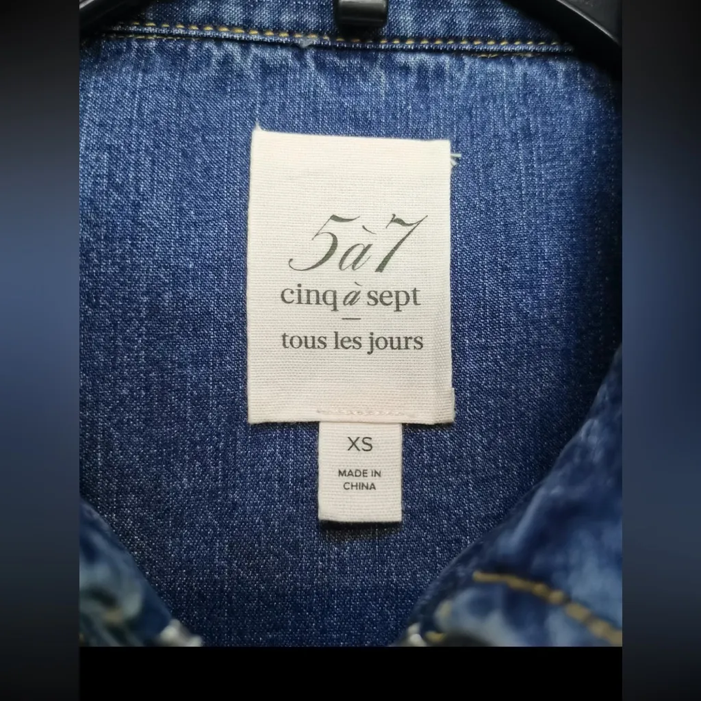 Cinq à Sept Daphne Jacket L Blue Size L - Image 8