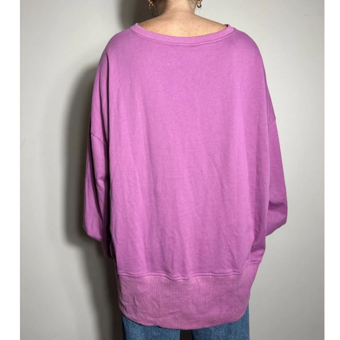 Fantastic Fawn COWGIRL Oversized Sweatshirt Size Medium - Image 3