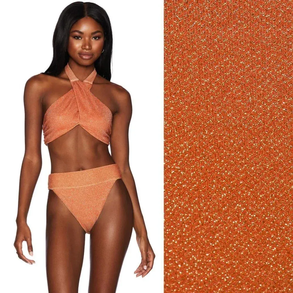 Free People Beach Riot Jessica Bikini Top Size Medium NWOT $118 - Image 12