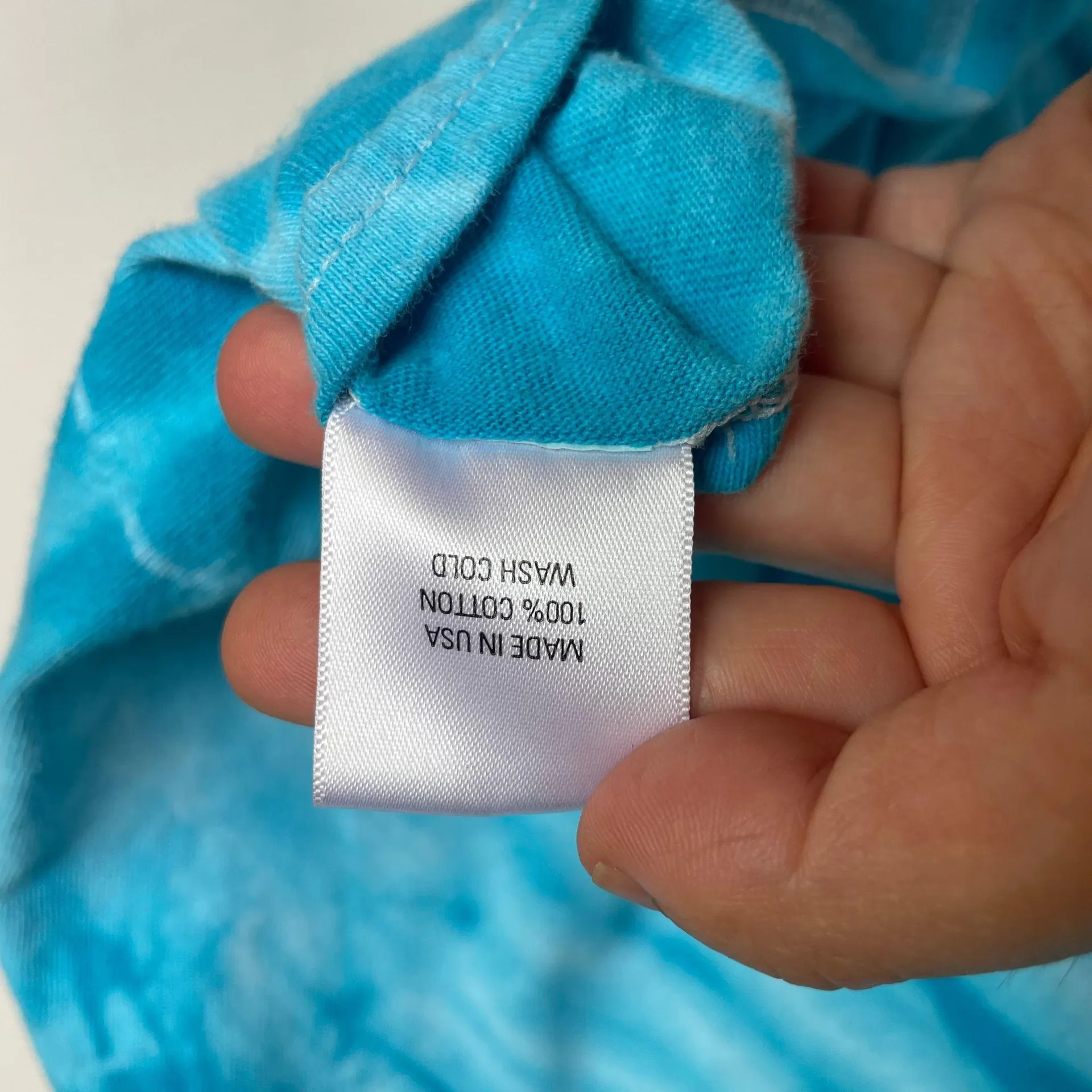 Collina Strada blue tie-dye Call Mom T-shirt size L large - Image 11