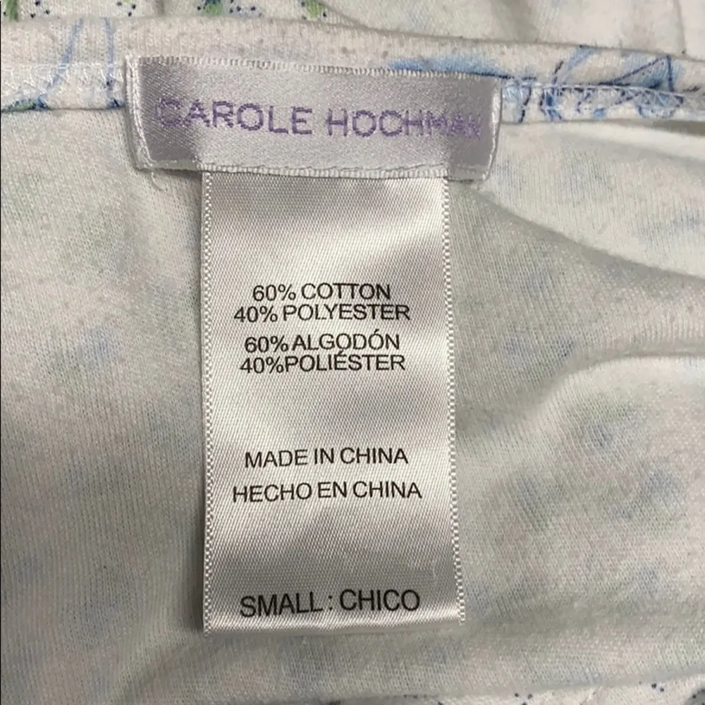 Carole Hochman Top Size Small - Image 5