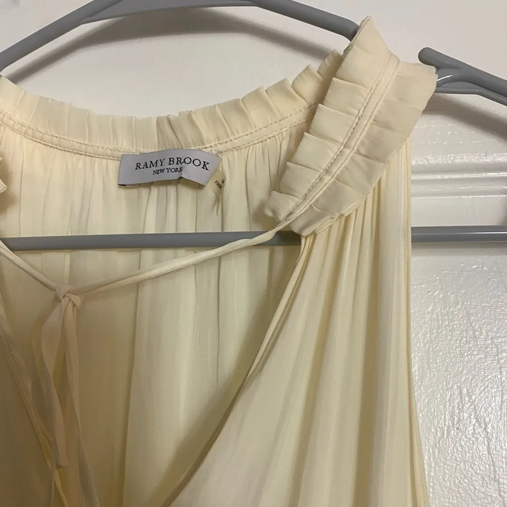 Ramy Brook Mindy Keyhole Sleeveless Blouse XS - Image 8