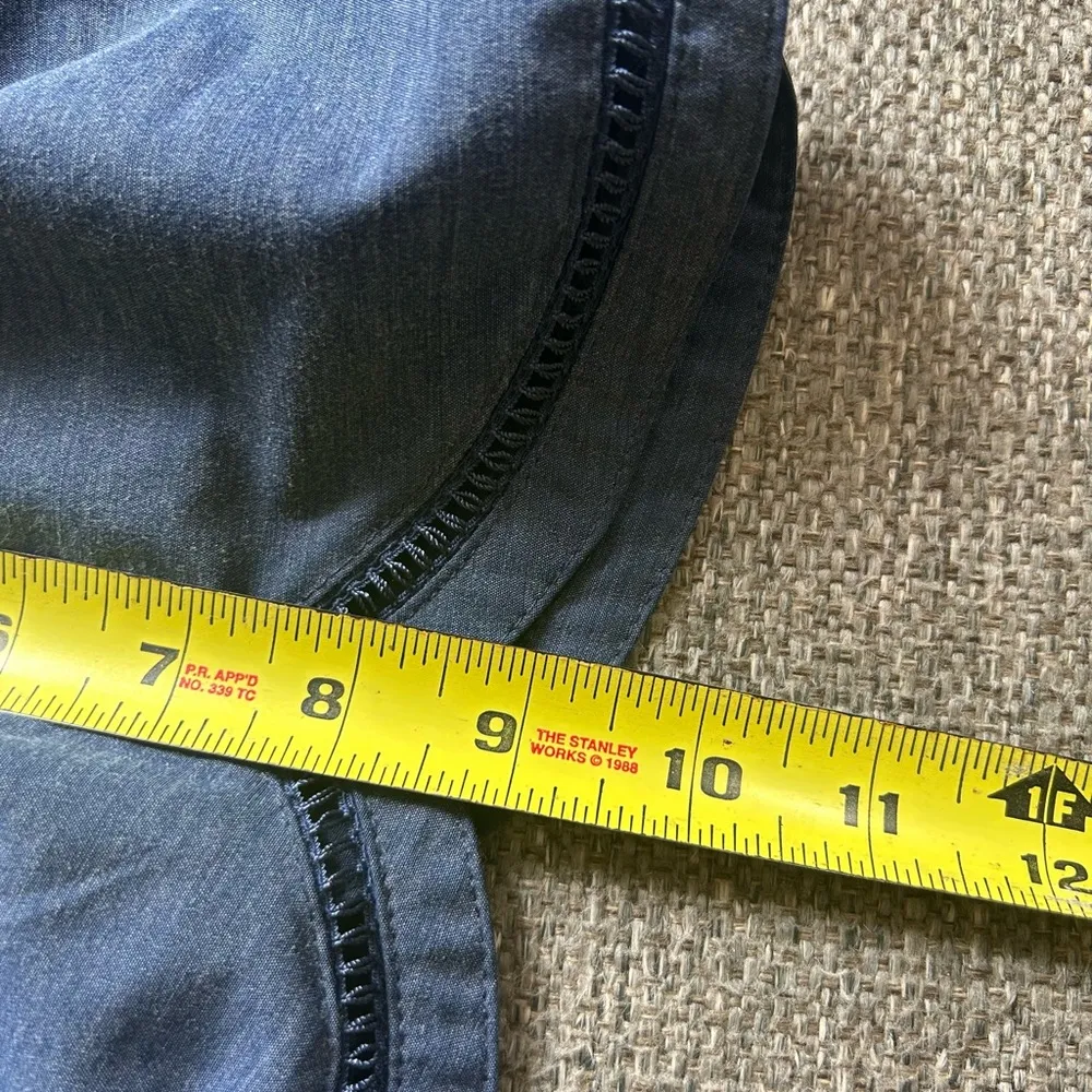 PrAna Women's Gray/Blue Athletic Shorts | Size Small - Image 9