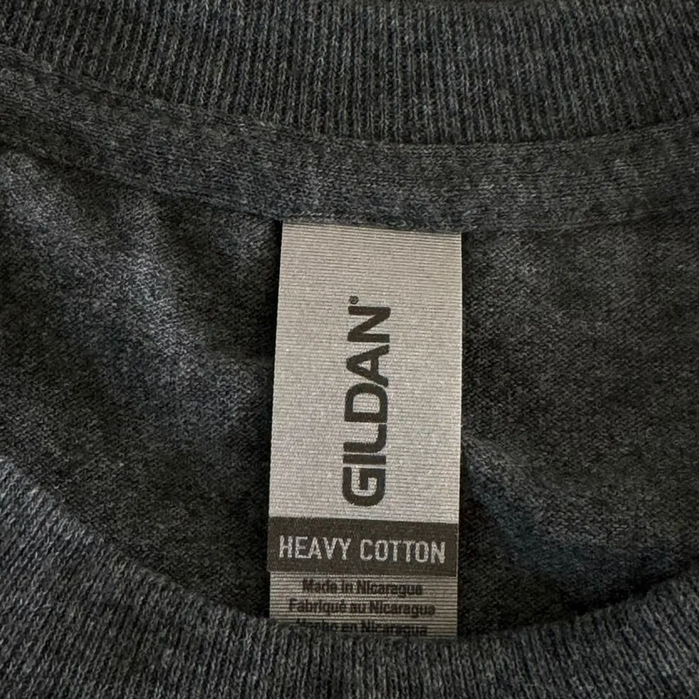 Peanuts and Cracker Jacks Baseball X-Large Gray Heathered T-Shirt Short Sleeve - Image 6