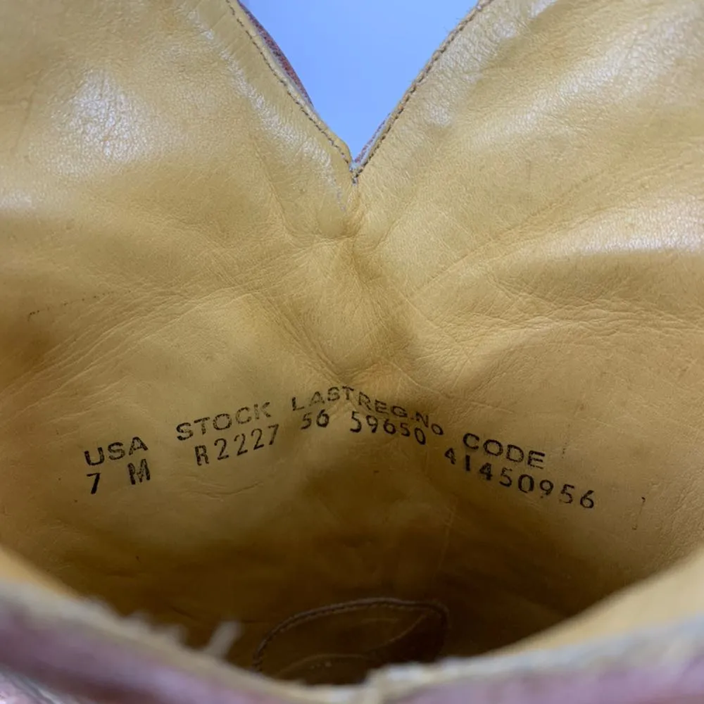 Corral Distressed patchwork leather cowgirl boots - Image 7