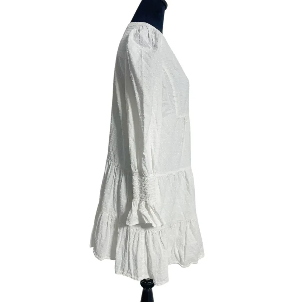 Tuckernuck Pomander Place Size Large  White Swiss Dot Kenzo Dress - Image 4