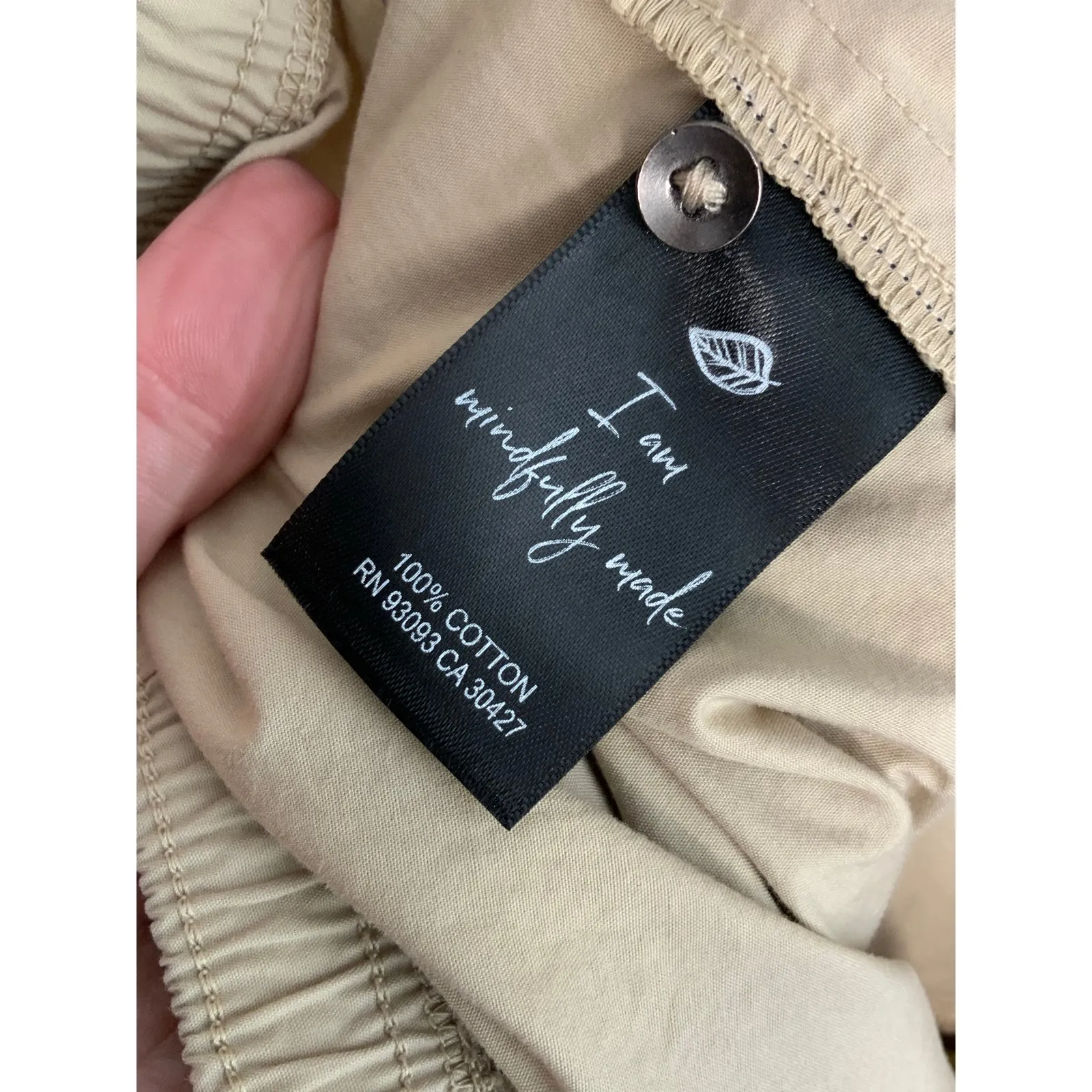 Nic &  Zoe POPLIN PARACHUTE ANKLE PANT‎ NWT SIZE 12 - Image 5