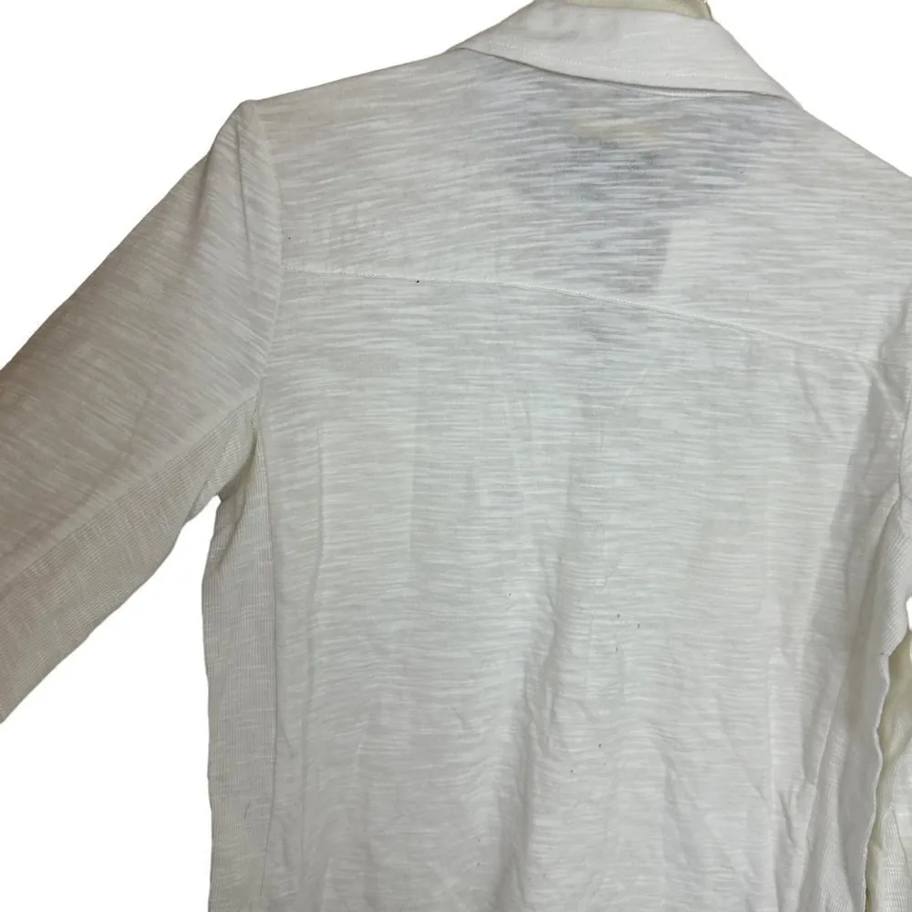 Jones New York Women's Color Ivory Size Small New Sku 2372 - Image 8